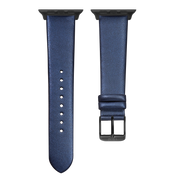 Dark Blue Shimmer Strap / Space Grey Buckle - 38mm, 40mm