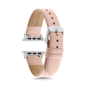 Nude Strap / Silver Buckle - 38mm, 40mm