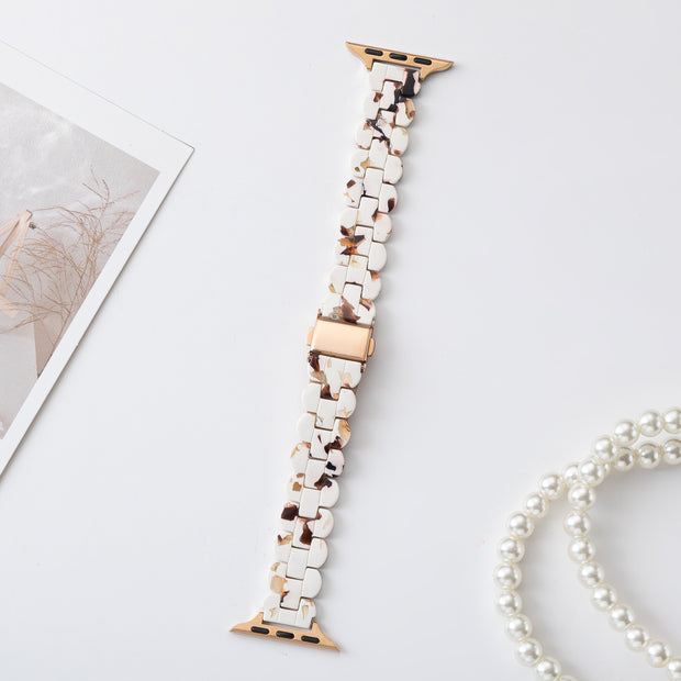 NEW Resin White Marble Strap Band for Apple Watch Amazon.com: Case-Mate - Band for 42-44mm Apple Watch  main image 4
