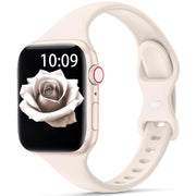 Slim Silicone Ivory Frost  - 38mm, 40mm, 41mm, 42mm, 44mm, 45mm, 46mm, 49mm