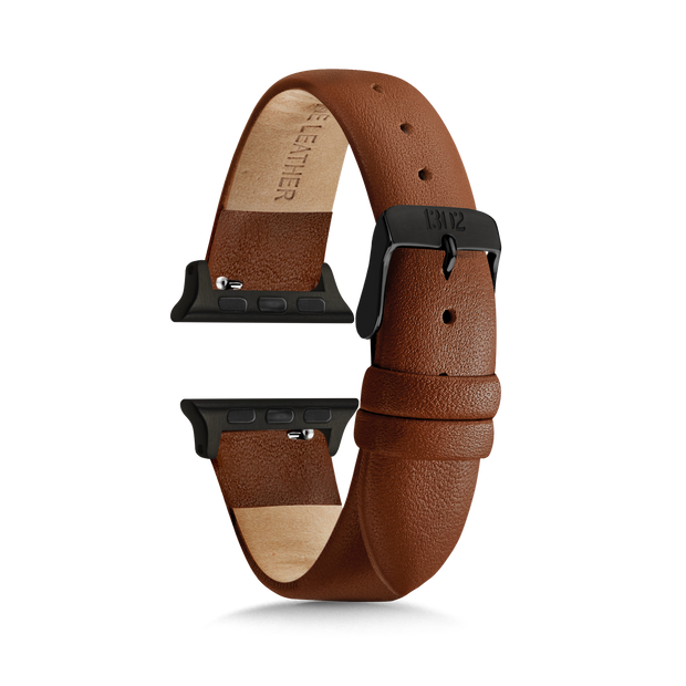 Brown Strap / Space Grey Buckle - 38mm, 40mm