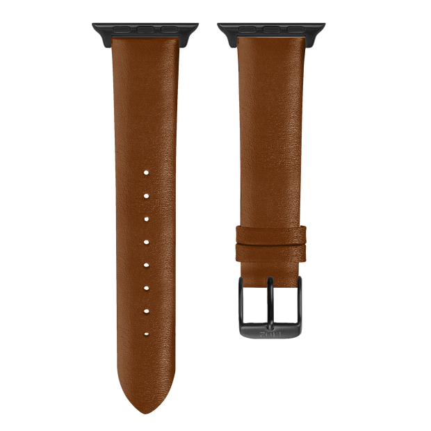 Brown Strap / Space Grey Buckle - 38mm, 40mm