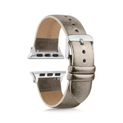 Champagne Shimmer Strap / Silver Buckle - 38mm, 40mm