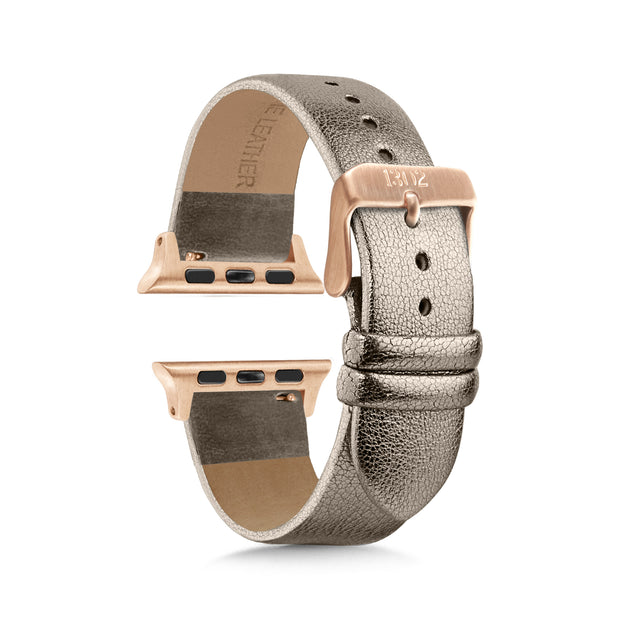 Champagne Shimmer Strap / Rose Gold Buckle - 38mm, 40mm