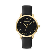 Gold Case / Black Dial