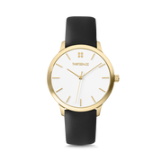 Gold Case / White Dial