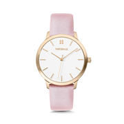 Rose Gold Case / White Dial