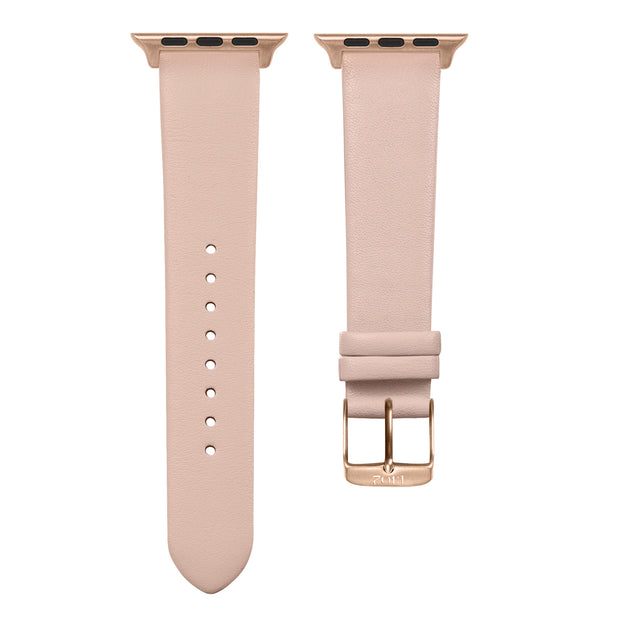 Nude Strap / Rose Gold Buckle - 38mm, 40mm