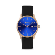 Rose Gold Case / Blue Dial