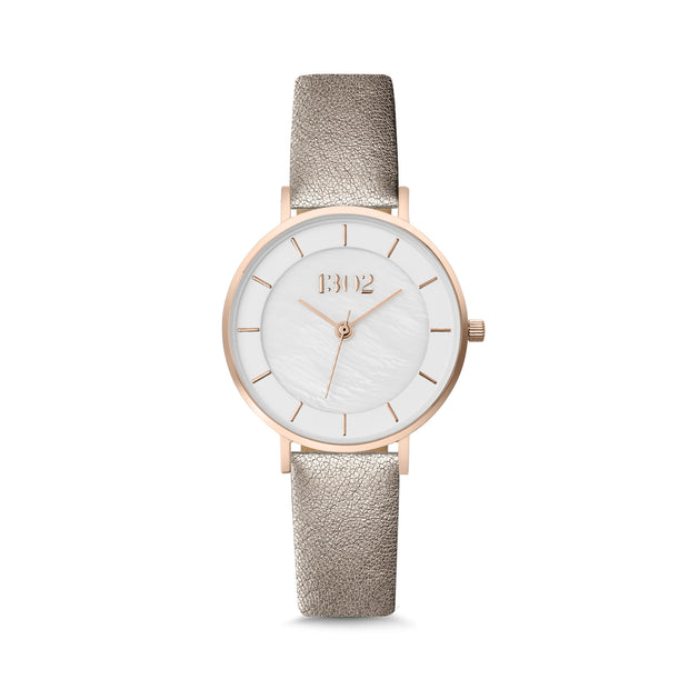 Rose Gold Case / Mother of Pearl Dial