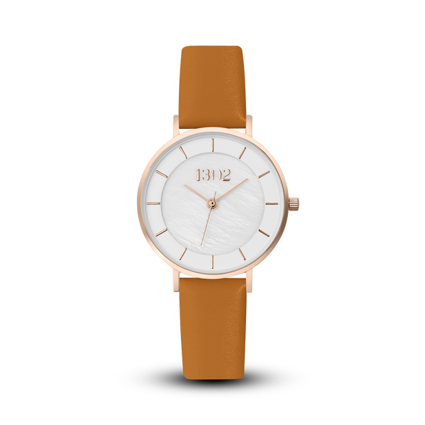 Rose Gold Case / Mother of Pearl Dial