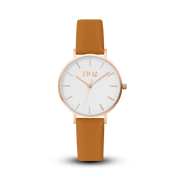 Rose Gold Case / White Textured Dial