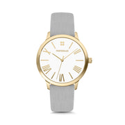 Gold Case / White Dial with Roman Numerals