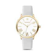 Gold Case / White Dial with Roman Numerals