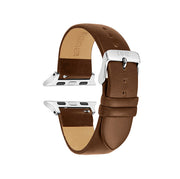 Walnut / Silver Buckle - 38mm, 40mm, 42mm, 44mm